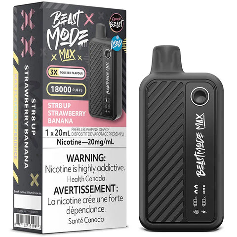 Flavour Beast - Beast Mode Max : Str8 up Strawberry Banana