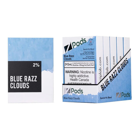 Zpod X Blue Razz Clouds