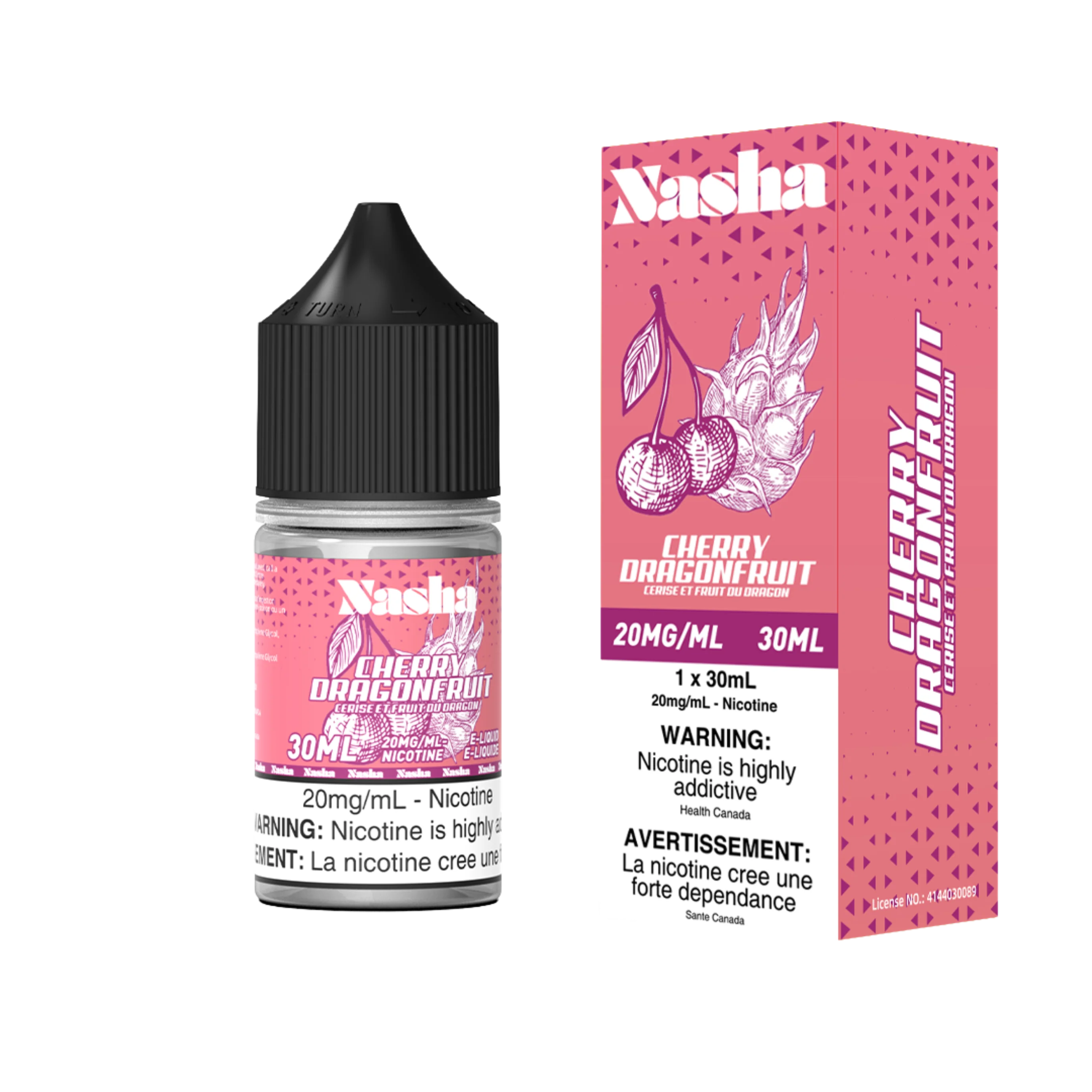 dragonfruit vape juice Nasha : Cherry Dragonfruit 20mg