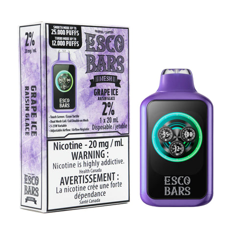 Esco Bar 25K : Grape Ice
