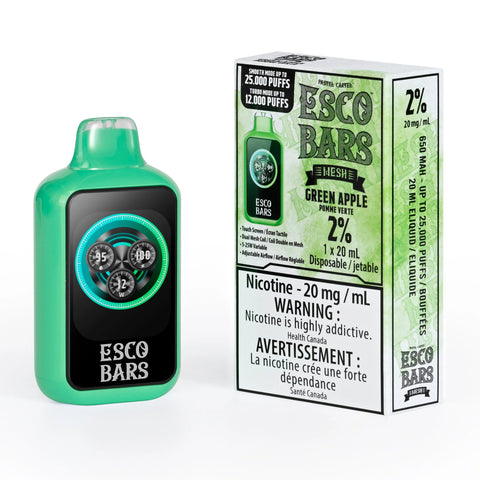 Esco Bar 25K : Green Apple