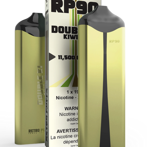 Rp 90 Double Kiwi - 11500 Puffs
