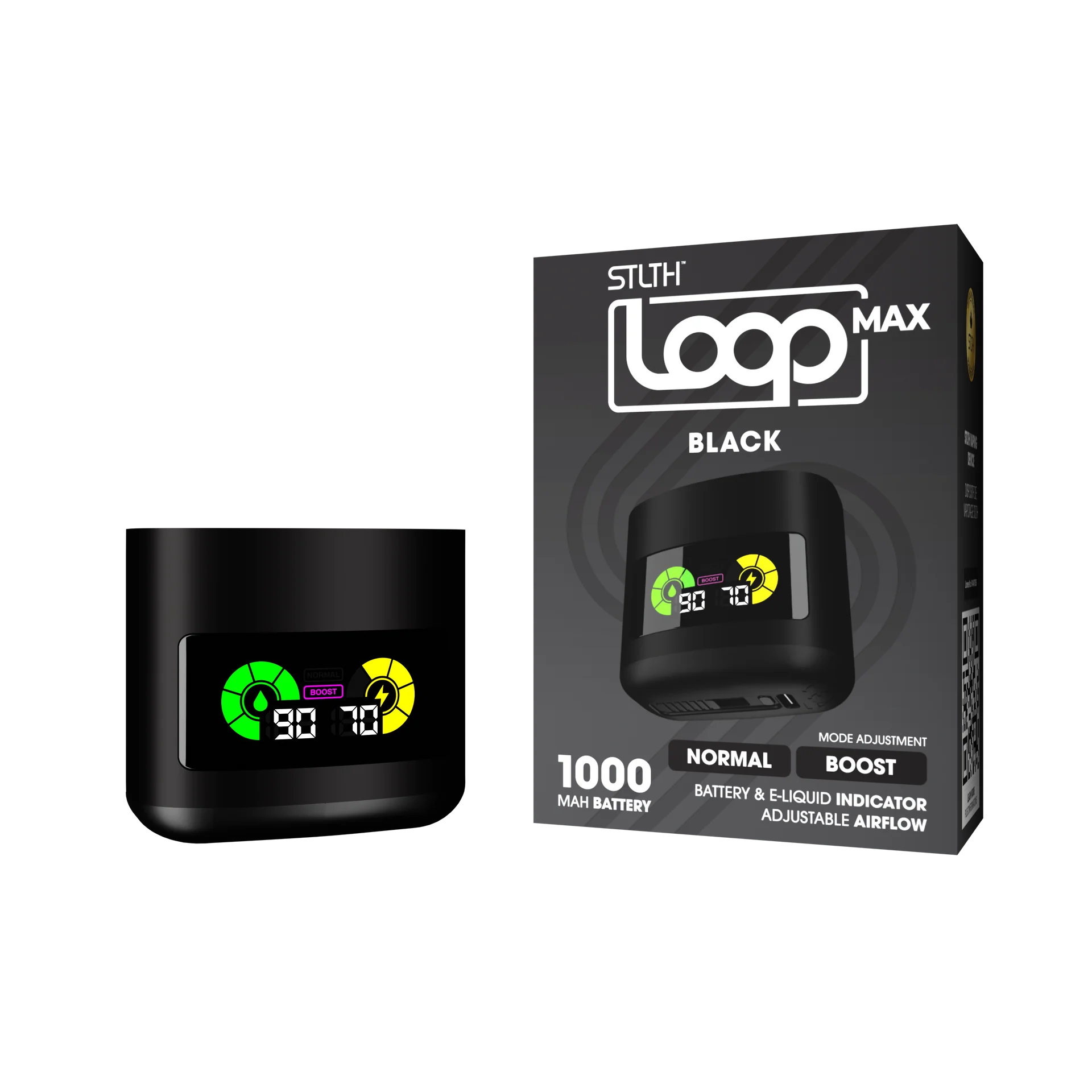 max vape battery Stlth Loop Max : Black Battery – Vapour Cartel