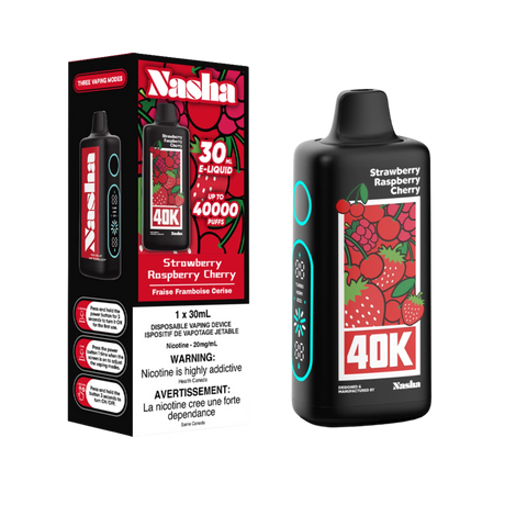 Nasha 40k : Strawberry Raspberry Cherry