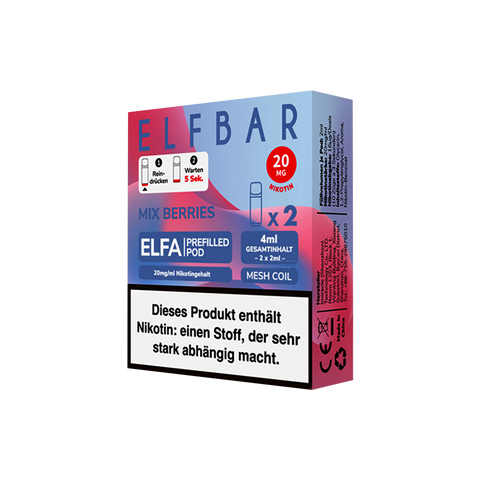 Elfbar : Mixed Berries Pods