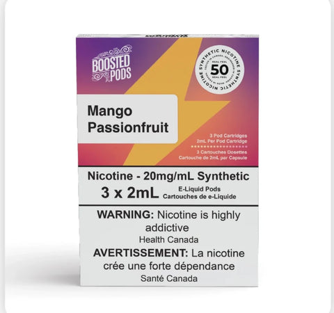 Boosted Pods : Mango Passionfruit 15mg