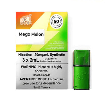 Boosted Pods : Mega Melon 15mg Bold 35