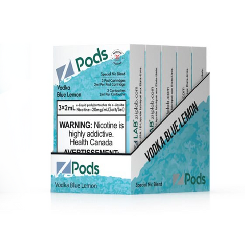 Z Pods : Vodka Blue Lemon