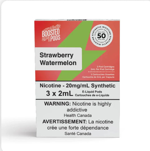 Boosted Pods : Strawberry Watermelon 15mg Bold 35