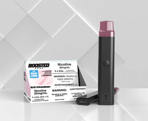 Boosted : Blue Strawberry - 1k *3 Puffs