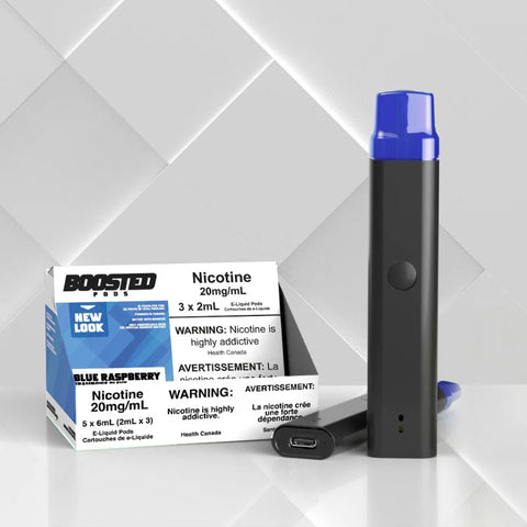 Boosted : Blue Raspberry - 1k * 3 Puffs