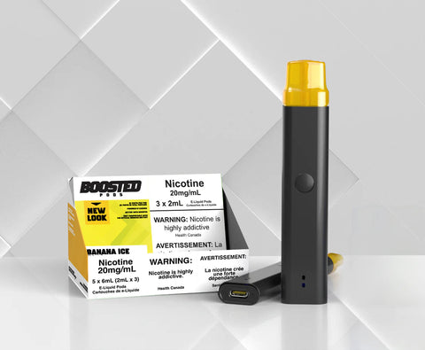 Boosted : Banana Ice -1k *3 puffs