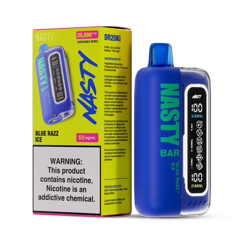 Nasty 20k : Blue Razz Ice