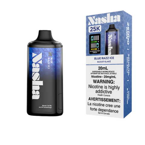 Nasha 25k : Blue Razz Ice