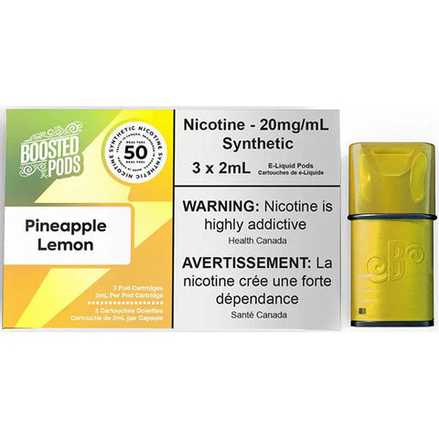 Boosted Pods : Pineapple Lemon 20mg Bold 50