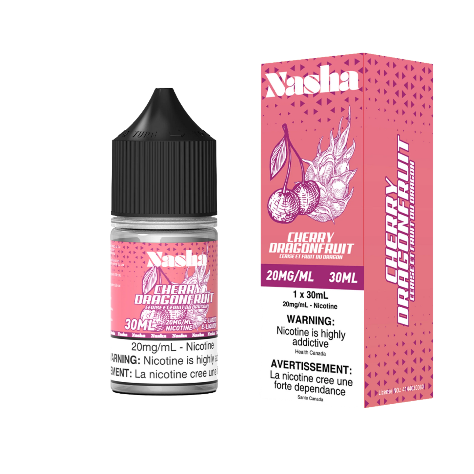 Nasha : Cherry Dragonfruit 20mg - 30ml Vapour Cartel Nasha : Cherry Dragonfruit 20mg - 30ml Vapour Cartel