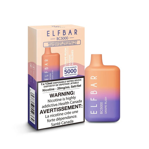 Elfbar : Grape Rush 20mg