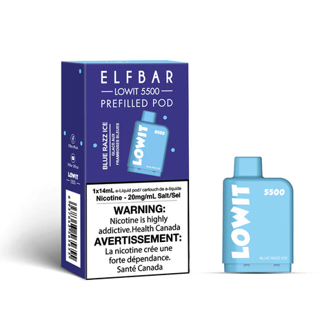 Elfbar Lowit Kit Blue Razz Ice