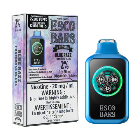 Esco Bars 25K : Blue Razz
