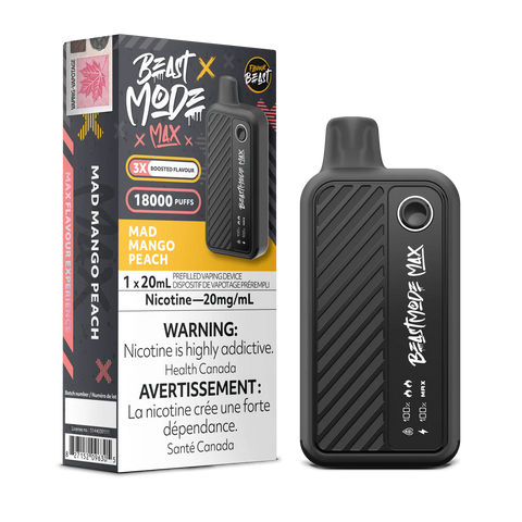 Flavour Beast - Beast Mode Max 18k : Mad Mango Peach
