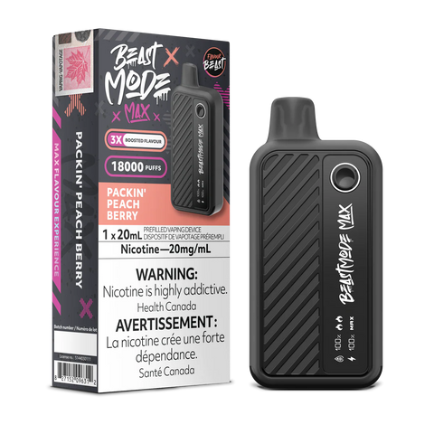 Flavour Beast - Beast Mode Max : Packin Peach Berry