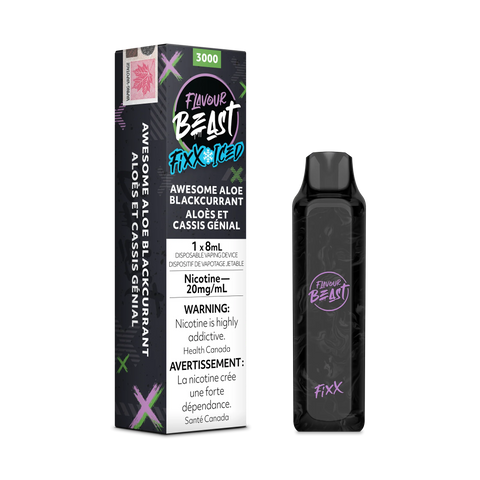 Flavour Beast 3000 : Awesome Aloe Blackcurrant