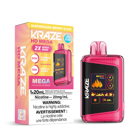 Kraze 20k : Norwegian Berry G Ice