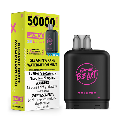 Level X G2 50K : Gleamin Grape Watermelon Mint