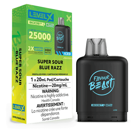 Level X G2 : Super Sour Blue Razz