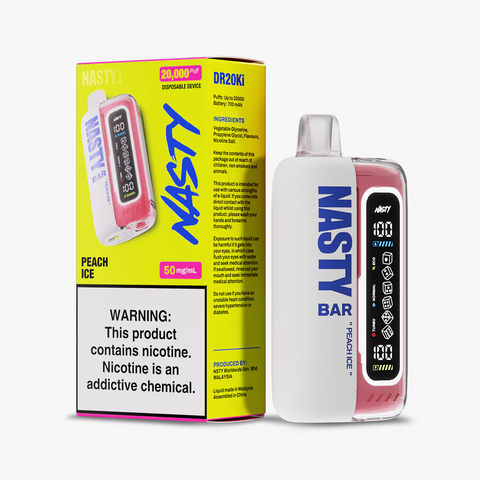 Nasty 20k : Peach Ice