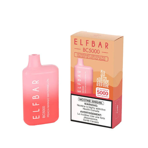 Elfbar BC 5000 : Peach Mango Watermelon 20mg