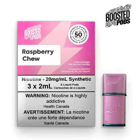Boosted Pods  : Raspberry Chew 15mg