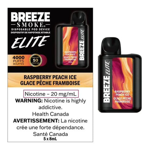 Breeze 4000 : Raspberry Peach Ice