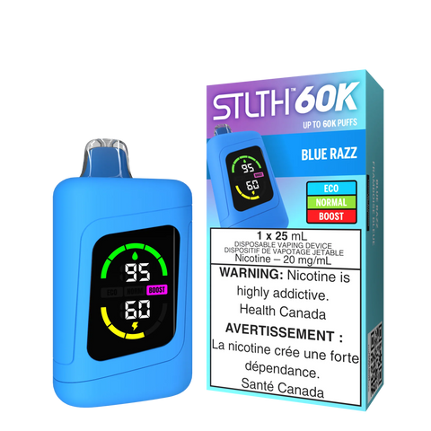 Stlth 60K : Blue Razz Lemon Ice