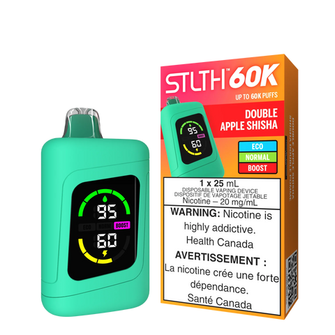 Stlth 60K : Double Apple Shisha