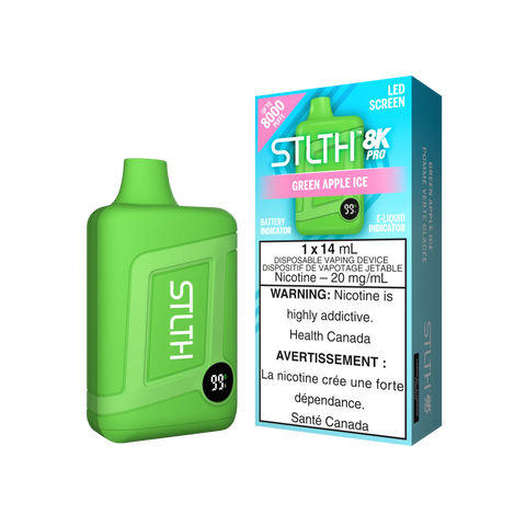 Stlth 8k : Green Apple Ice