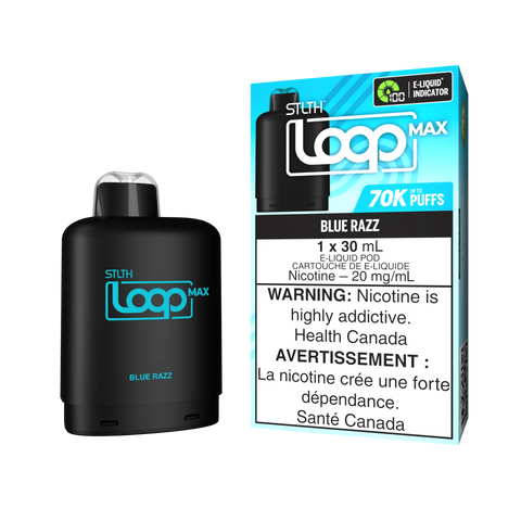 Stlth Loop Max 70k : Blue Razz