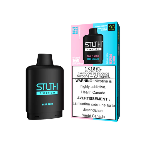 Stlth Switch 15k : Blue Razz & Juicy Peach