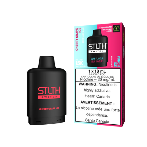 Stlth Switch 15k : Cherry Grape Ice & Punch Ice