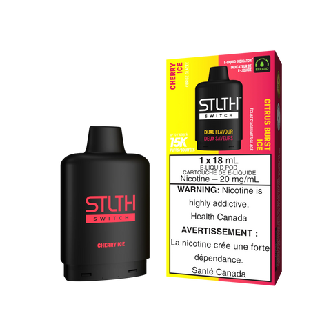 Stlth Switch 15k : Cherry Ice & Citrus Burst Ice