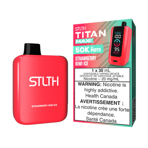 Stlth Titan Max 50k : Strawberry Kiwi Ice