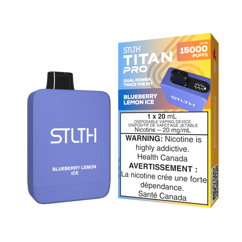 Stlth Titan Pro 15k : Blueberry Lemon Ice