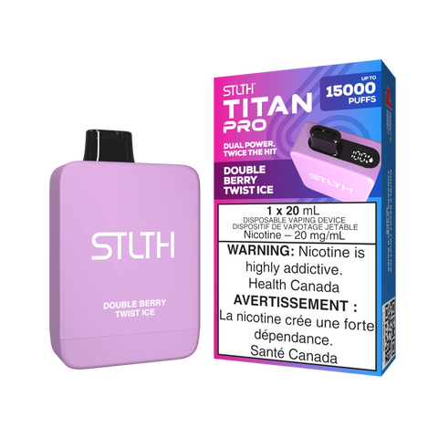 Stlth Titan Pro 15k : Double Berry Twist Ice