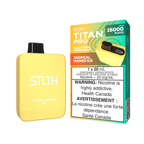 Stlth Titan Pro 15K : Tropical Mango Ice