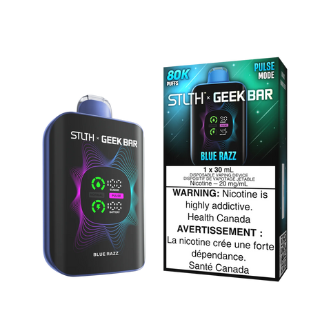 Stlth × Geekbar 80k : Blue Razz