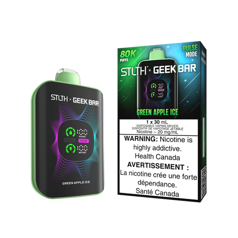 Stlth × Geekbar 80k : Green Apple Ice