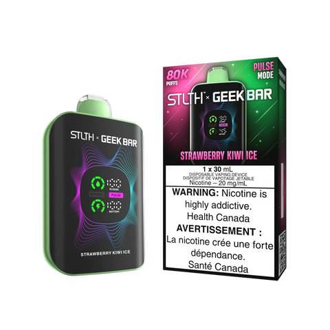 Stlth × Geekbar 80k : Strawberry Kiwi Ice