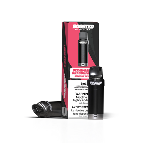 Boosted Pods Ultra : Strawberry Dragonfruit  20mg Bold 50