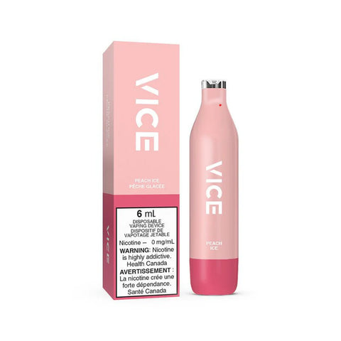 Vice : PEACH ICE 0% Nic