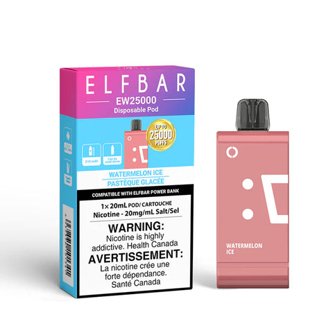 Elfbar EW25000 Pod : Watermelon Ice